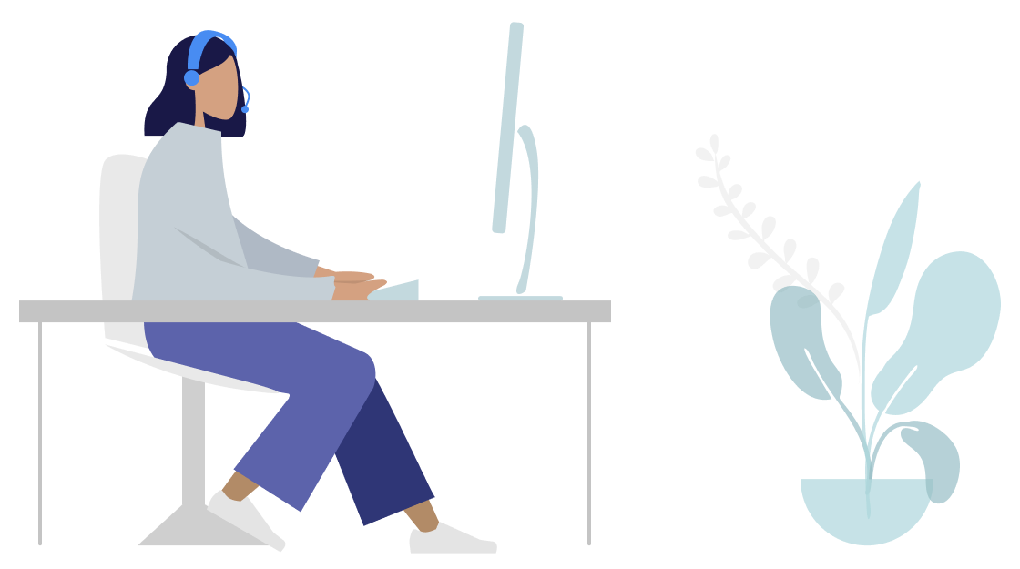 Contact Us Illustration